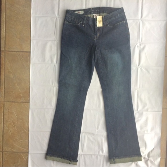 NWT Banana Republic Urban Boot Cut Jeans sz 4 - Picture 1 of 5